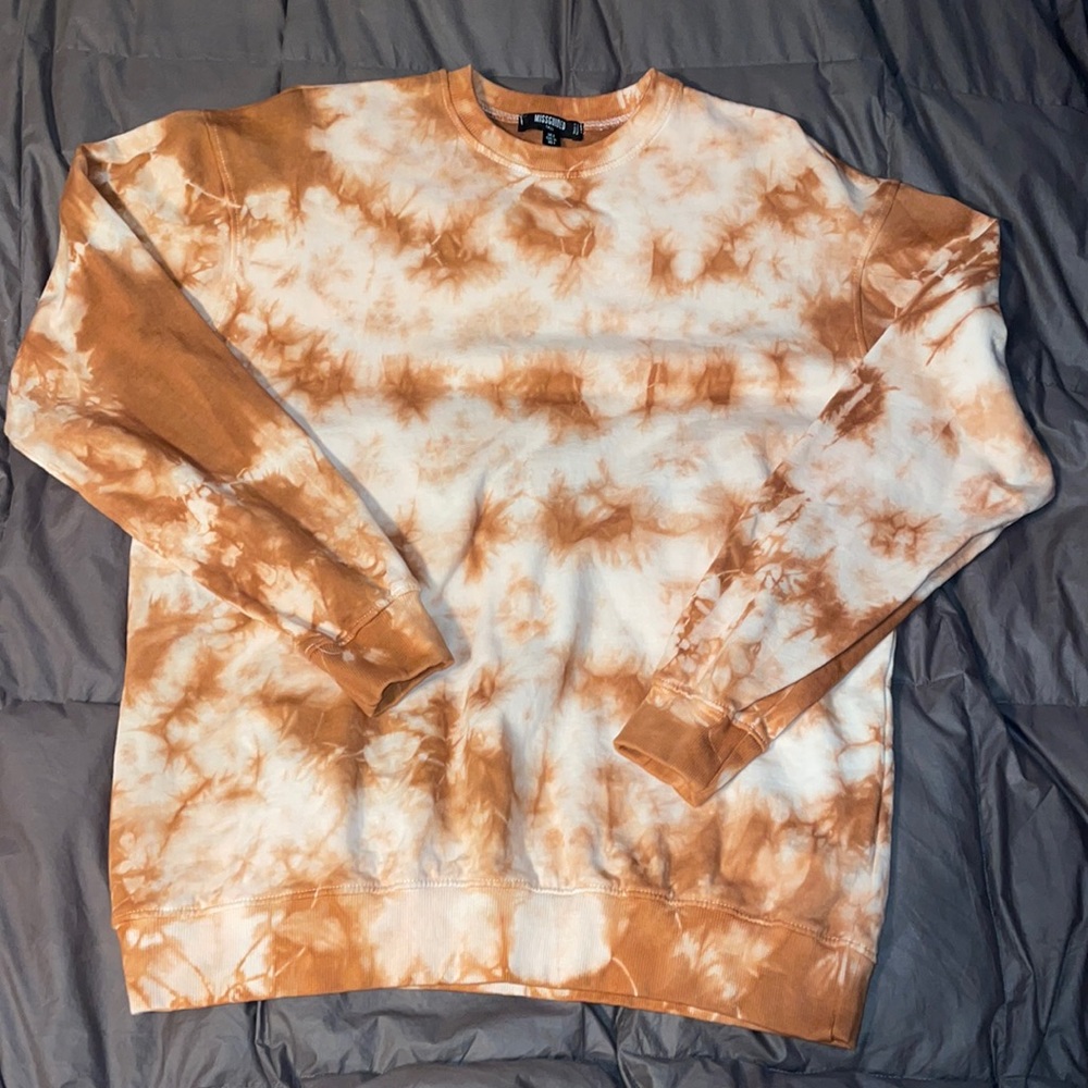 Misguided tie-dye crewneck